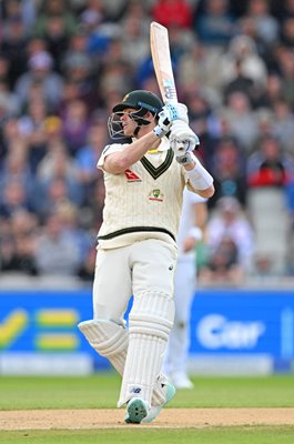 Steve Smith Australia bats v England Old Trafford Ashes 2023