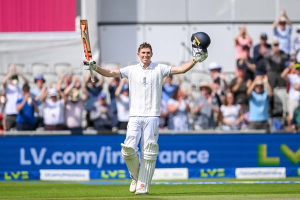 Zak Crawley England century v Australia Old Trafford Ashes 2023