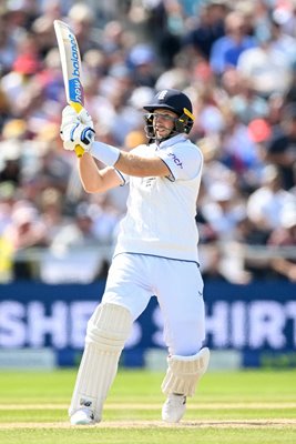 Joe Root England bats v Australia Old Trafford Ashes Test 2023