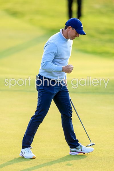 Rory McIlroy Northern Ireland 18th green Round 1 British Open Hoylake 2023