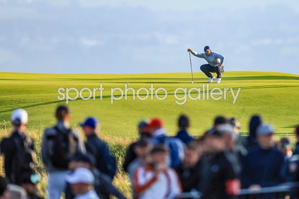 Rory McIlroy Northern Ireland 17th green British Open Hoylake 2023