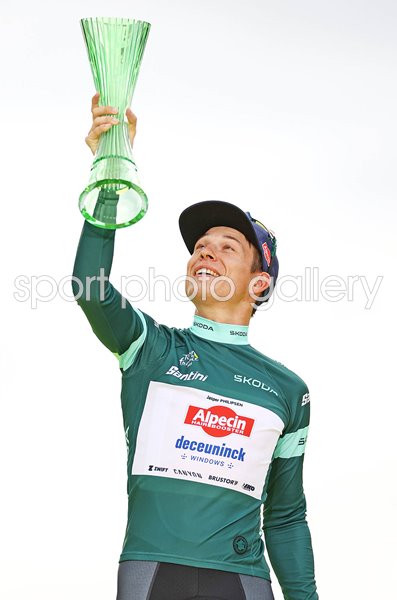 Jasper Philipsen Belgium Green Jersey Points Winner Tour de France 2023