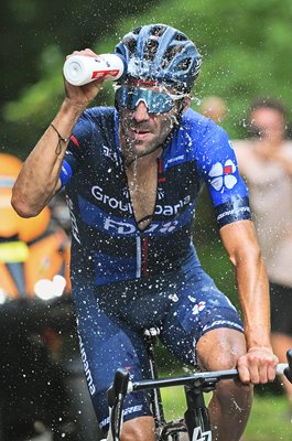 Thibaut Pinot France cools off Stage 20 Tour de France 2023