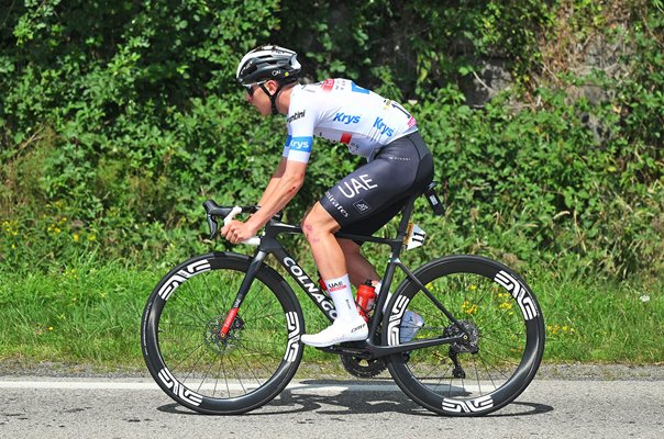 Tadej Pogacar Slovenia White Jersey Stage 20 Tour de France 2023