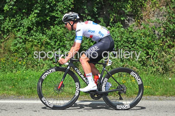 Tadej Pogacar Slovenia White Jersey Stage 20 Tour de France 2023