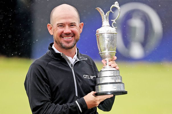 Brian Harman USA British Open Champion Royal Liverpool Golf Club 2023