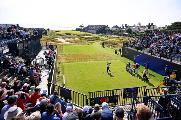 17th hole Royal Liverpool Golf Club Hoylake British Open 2023