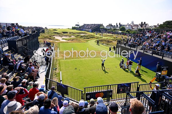 17th hole Royal Liverpool Golf Club Hoylake British Open 2023