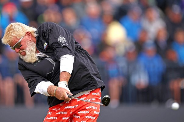 John Daly drives Day 2 British Open Royal Liverpool GC Hoylake 2023