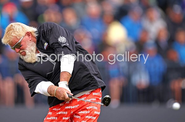 John Daly drives Day 2 British Open Royal Liverpool GC Hoylake 2023