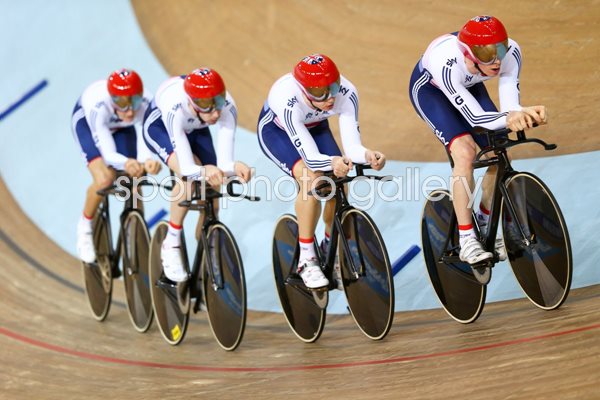 Ed Clancy GB Team Pursuit Track Worlds 2013