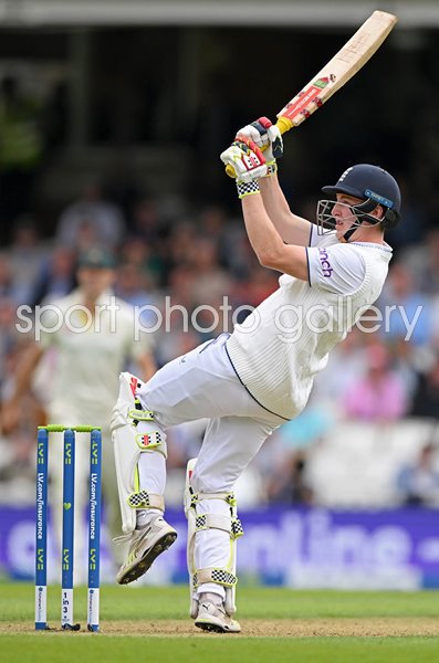 Harry Brook England six v Australia 5th Ashes Test Match Oval 2023