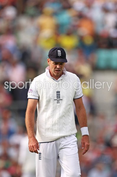 James Anderson England v Australia 5th Ashes Test Oval 2023