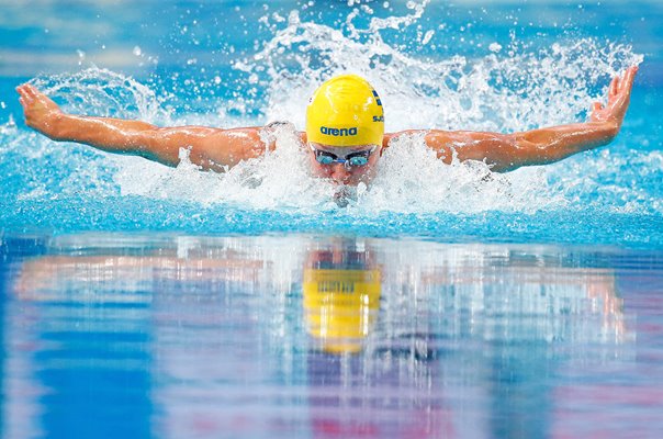 Sarah Sjostrom Sweden Women's 100m Butterfly World Swimming Kazan 2015