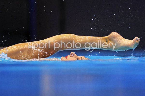 Evangelia Platanioti Greece Artistic Swimming Women's Solo Free Final Fukuoka 2023 