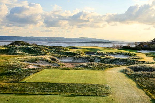 Par 3 15th tee Royal Liverpool Golf Club Hoylake 2021