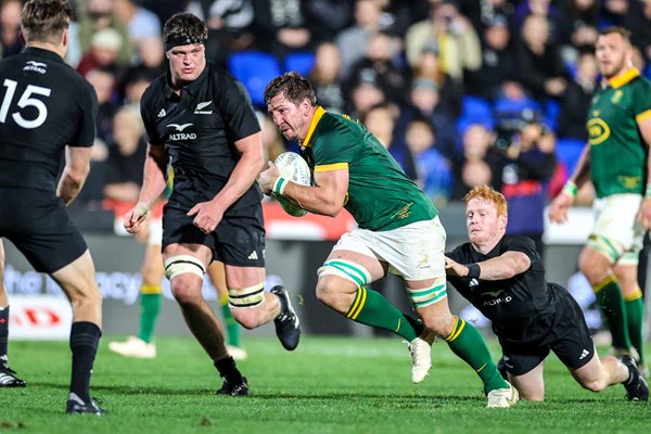 Kwagga Smith South Africa scores v New Zealand Rugby Championship Auckland 2023