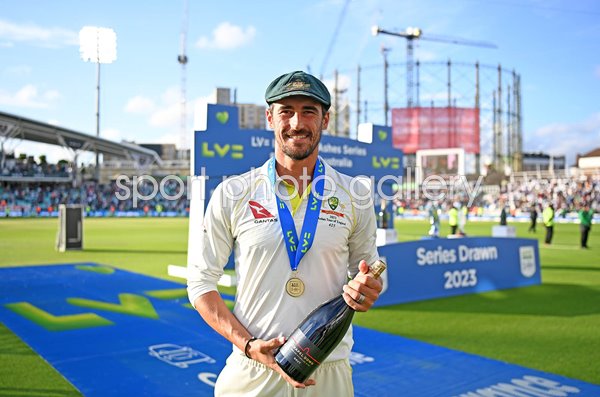 Mitchell Starc Australia Australia Player of the Series v England Ashes Oval 2023