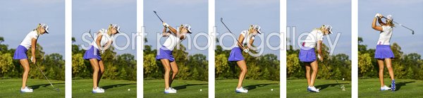Anna Nordqvist Sweden Six Stage Swing Sequence Collage 