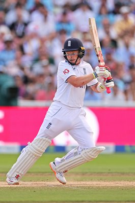 Ollie Pope England bats v Australia Ashes 1st Test Match Edgbaston 2023