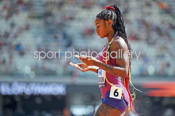 Sha'Carri Richardson USA focuses on 100m success World Athletics Budapest 2023