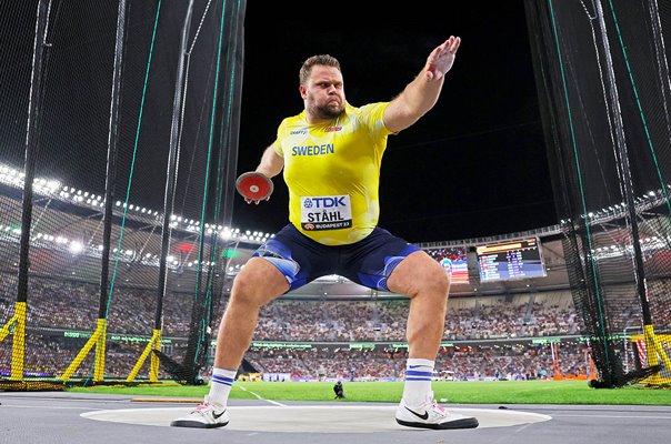 Daniel Stahl Sweden Shot Put Champion World Athletics Budapest 2023