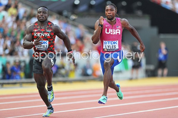 Noah Lyles USA 100m Semi Final World Athletics Budapest 2023