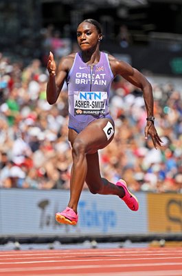 Dina Asher-Smith Great Britain 100m Heats World Athletics Budapest 2023