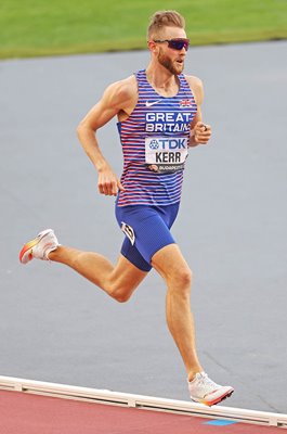 Josh Kerr Great Britain 1500m runner Semi Final World Athletics Budapest 2023