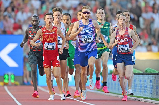 Josh Kerr Great Britain 1500m Semi Final World Athletics Budapest 2023