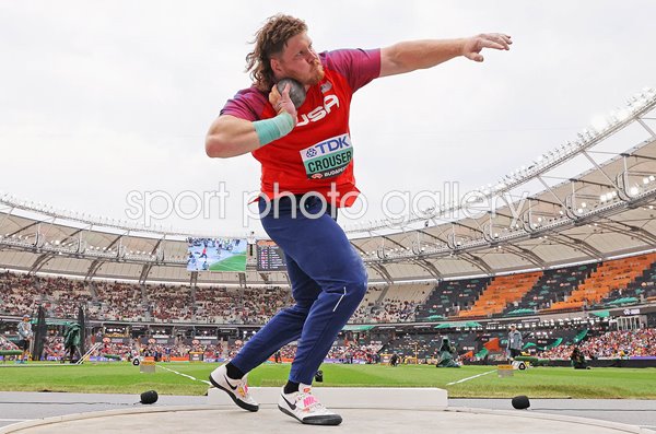 Ryan Crouser USA Shot Put Champion World Athletics Championships Budapest 2023
