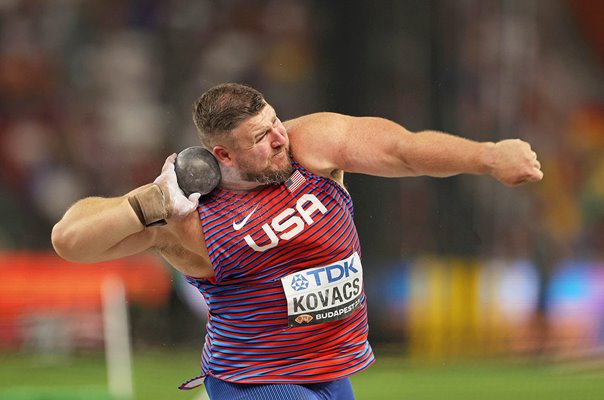Joe Kovacs USA Shot Put World Athletics Championships Budapest 2023