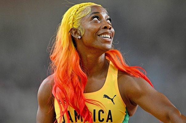 Shelly-Ann Fraser-Pryce Jamaica 100m Semi Final World Athletics Budapest 2023