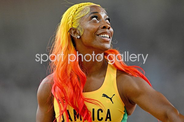 Shelly-Ann Fraser-Pryce Jamaica 100m Semi Final World Athletics Budapest 2023