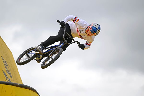 Kieran Reilly Great Britain BMX Freestyle World Cycling Glasgow 2023