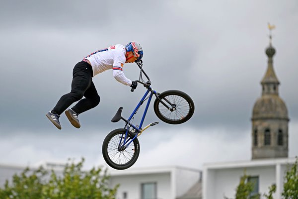 Kieran Reilly Great Britain BMX Freestyle World Cycling Championships Glasgow 2023