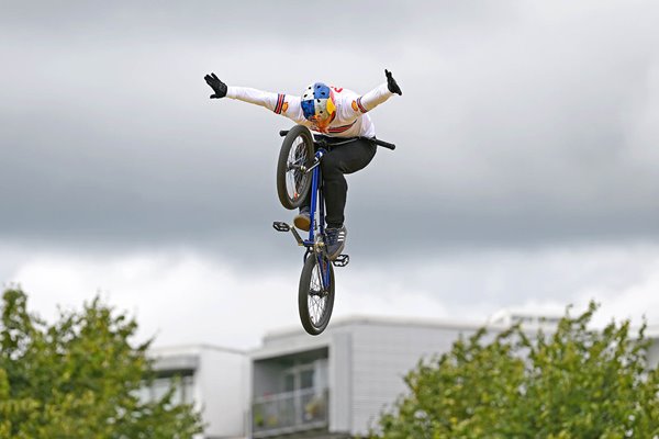 Kieran Reilly Great Britain BMX Freestyle World Cycling Glasgow 2023