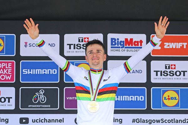 Thomas Pidcock Great Britain Cross Country Mountain Bike World Champion Glasgow 2023