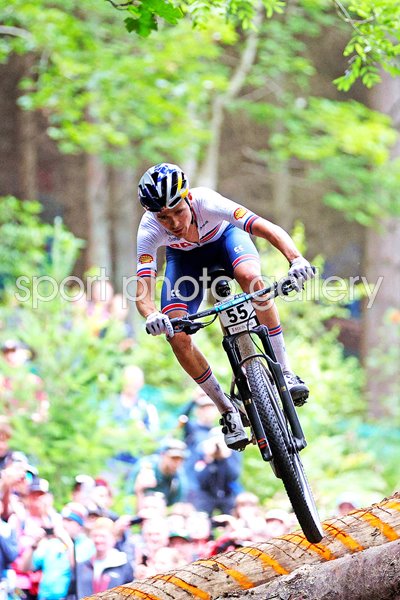 Thomas Pidcock Great Britain Cross Country Mountain Bike Worlds Glasgow 2023