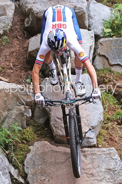Thomas Pidcock Great Britain Cross Country Mountain Biking Worlds Glasgow 2023  
