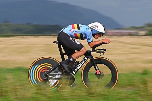 Remco Evenepoel Belgium Time Trial Cycling World Championships Glasgow 2023