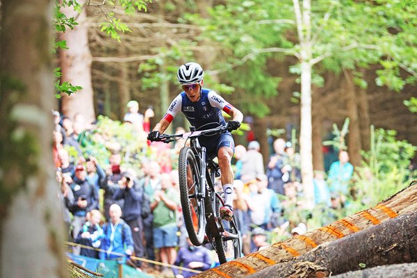 Pauline Ferrand Prevot France Cross Country Mountain Biking Cycling Worlds Glasgow 2023