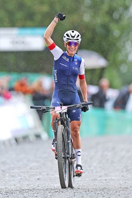 Pauline Ferrand Prevot France Cross Country Mountain Bike Gold Cycling Worlds Glasgow 2023  