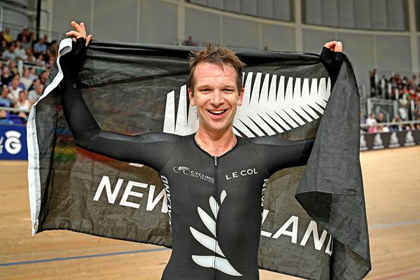 Aaron Gate New Zealand Elite Points Gold Cycling World Championships Glasgow 2023 