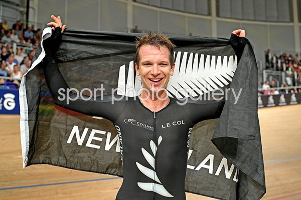 Aaron Gate New Zealand Elite Points Gold Cycling World Championships Glasgow 2023 
