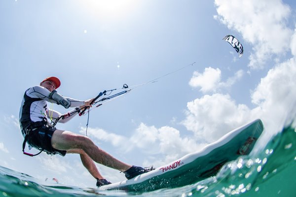 Henrik Baerentzen Kite Surfing Indonesia 2013