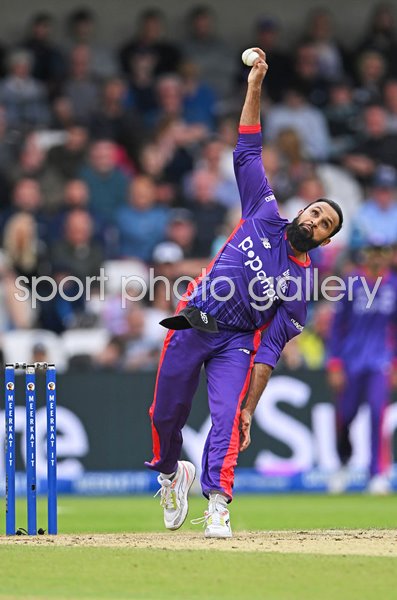 Adil Rashid Northern Superchargers v Manchester Originals The Hundred 2023