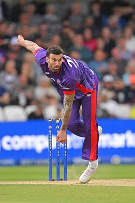 Reece Topley Northern Superchargers v Manchester Originals The Hundred 2023