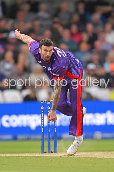 Reece Topley Northern Superchargers v Manchester Originals The Hundred 2023