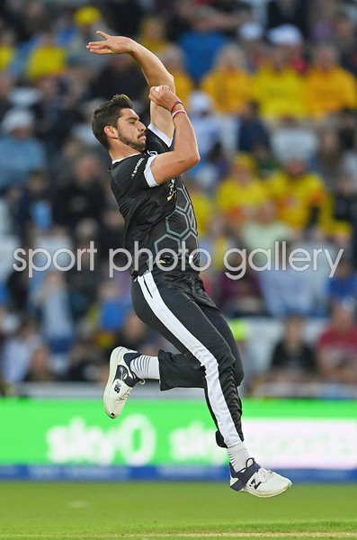Josh Tongue Manchester Originals bowls v Northern Superchargers The Hundred 2023